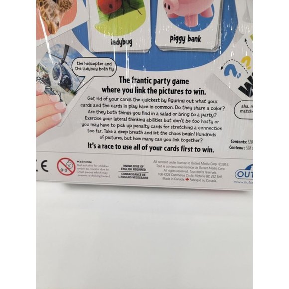 Pickles to Penguins Picture Card Game - Fast Paced Family and Party Activity Sea - Picture 4 of 8